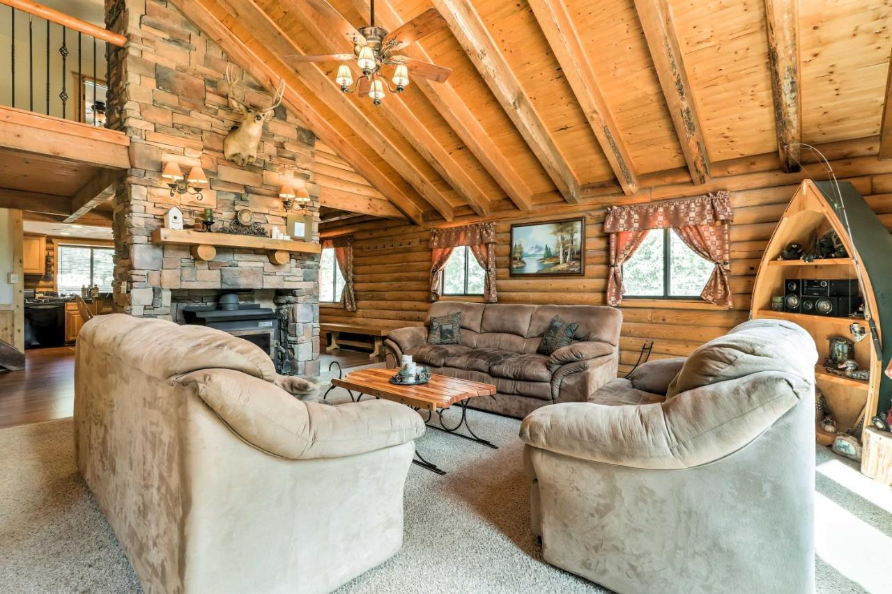 Cozy Utah Cabin With Deck And Fire Pit! Duck Creek Village Exteriér fotografie