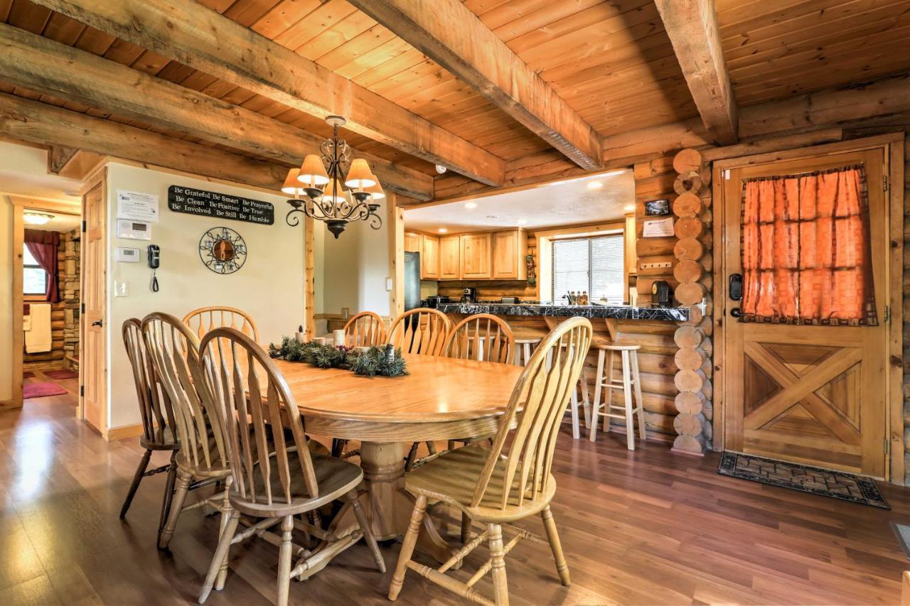 Cozy Utah Cabin With Deck And Fire Pit! Duck Creek Village Exteriér fotografie